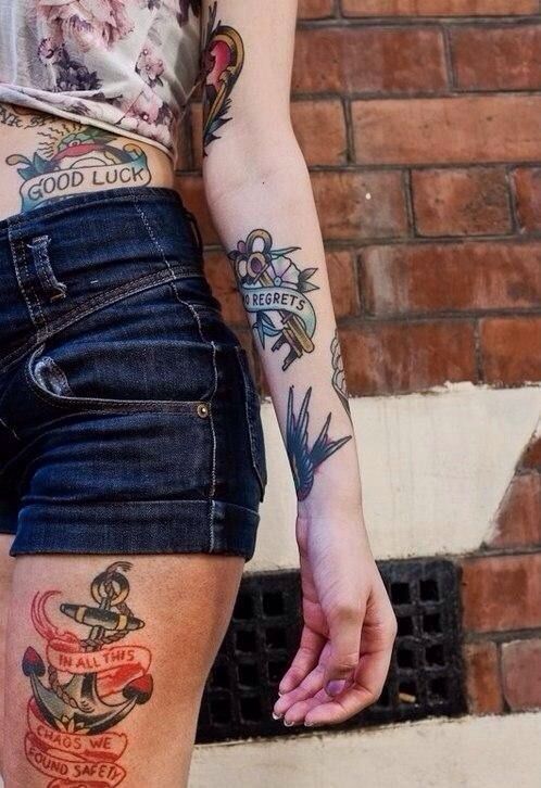 Anchor Tattoo 