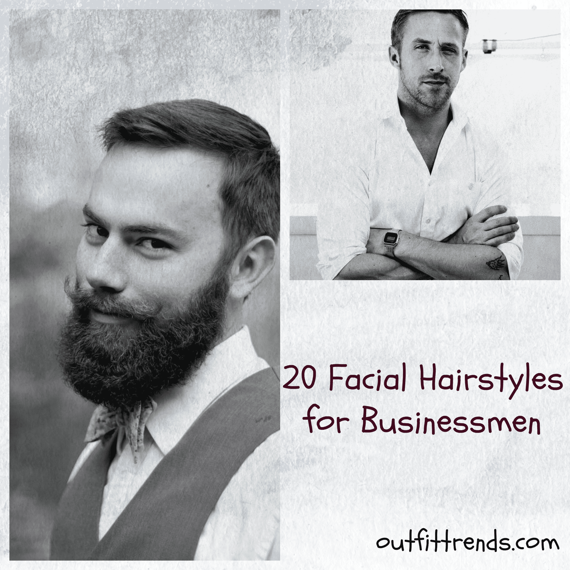 Professional Beard Styles-20 Facial Hairstyle for Businessmen