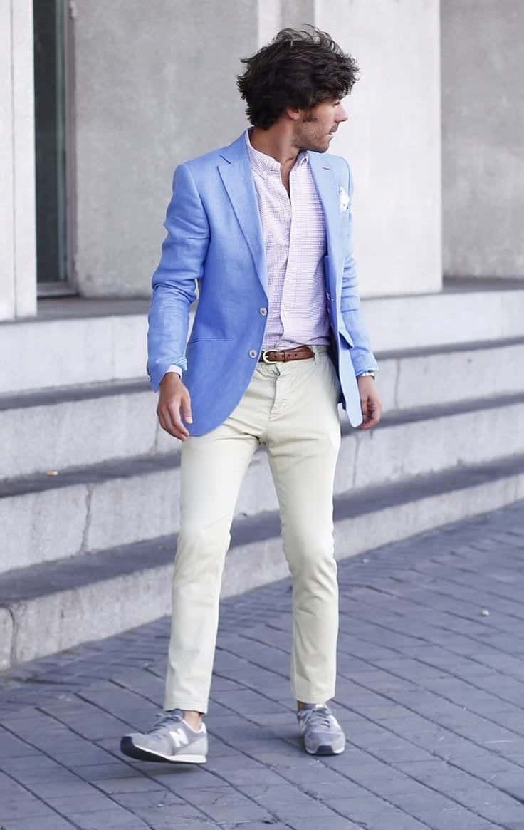 Men Blazer Styles -18 Latest Men Casual Outfit with Blazer