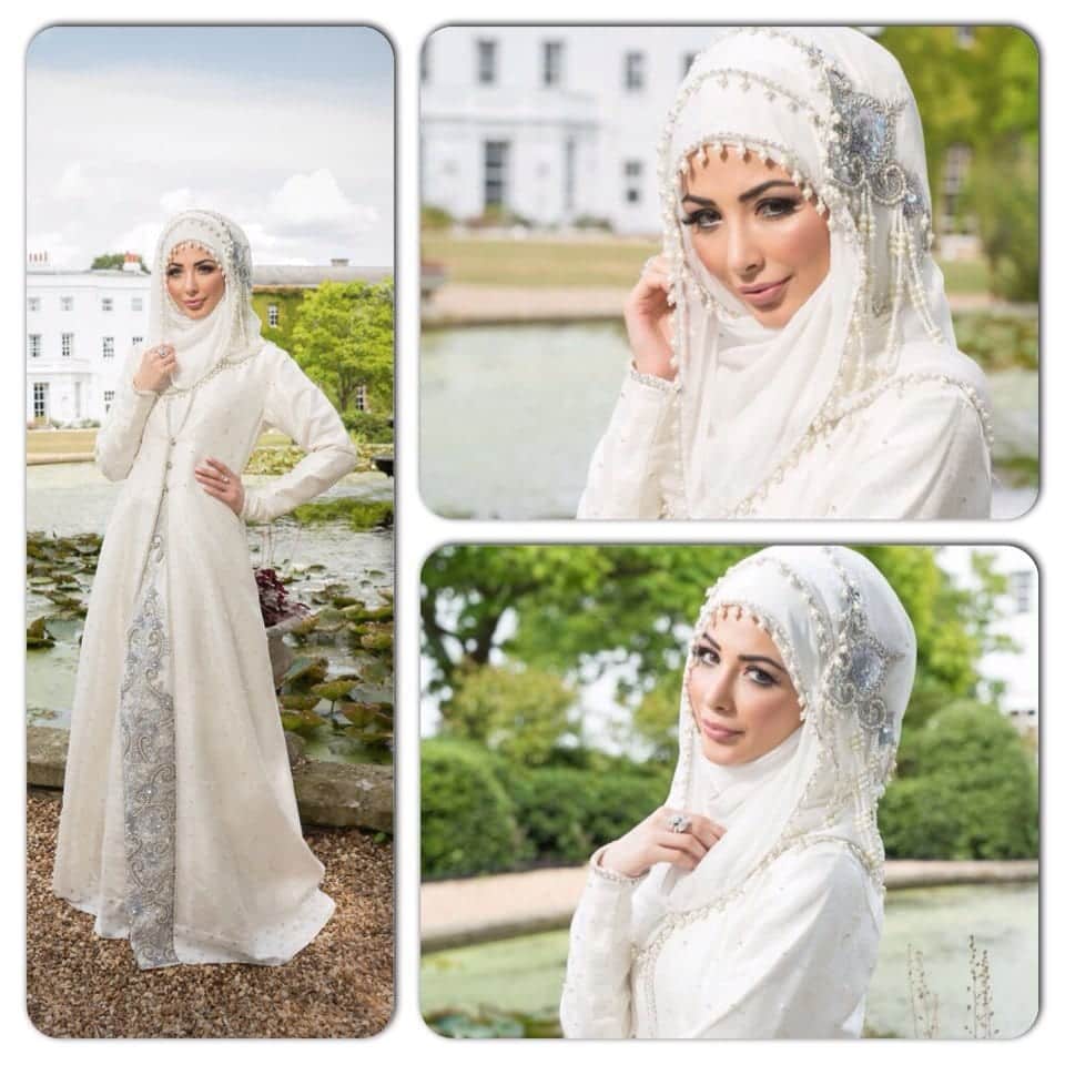 27 Beautiful Engagement Dresses for Hijabis