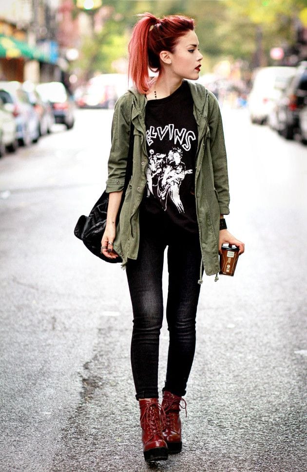 How To Dress Punk 25 Cute Punk Rock Outfit Ideas For Girls