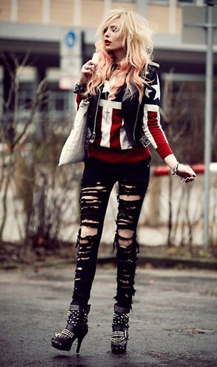 how to dress punk 25 cute punk rock outfit ideas for girls