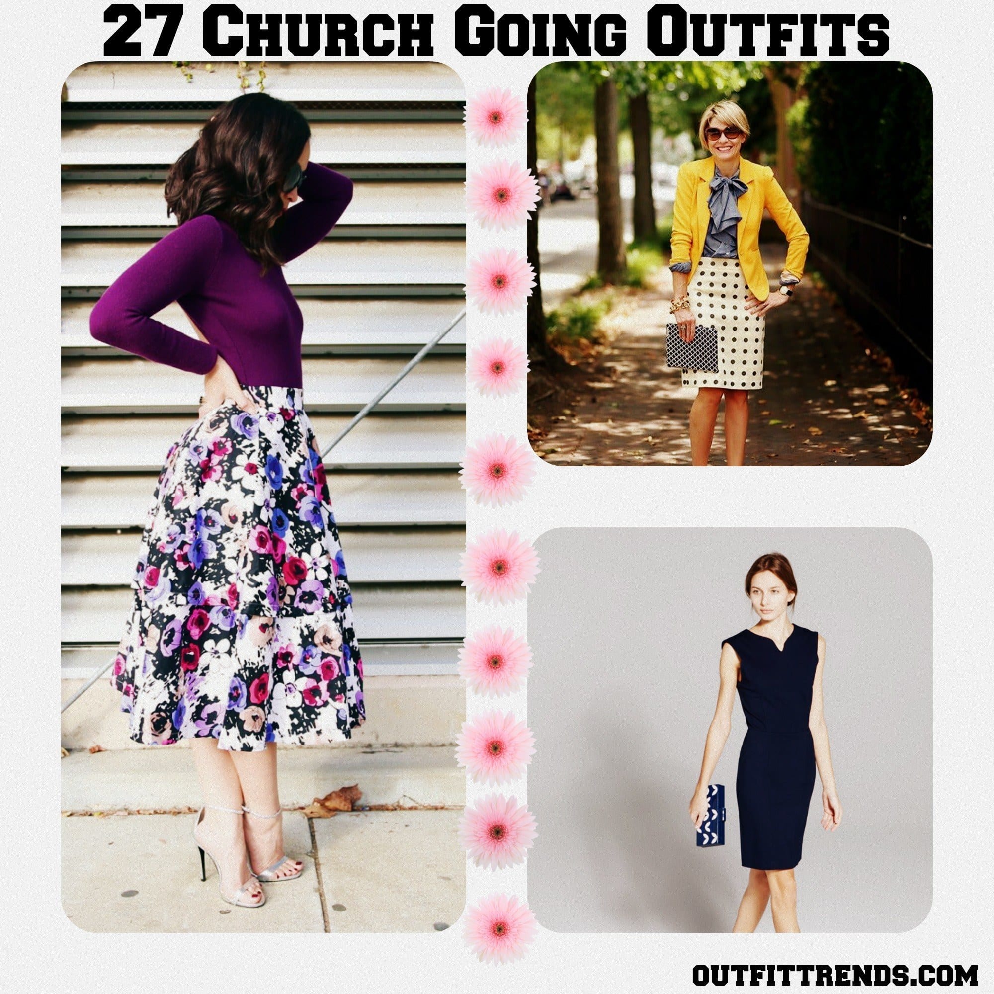 Church Dresses with Belts