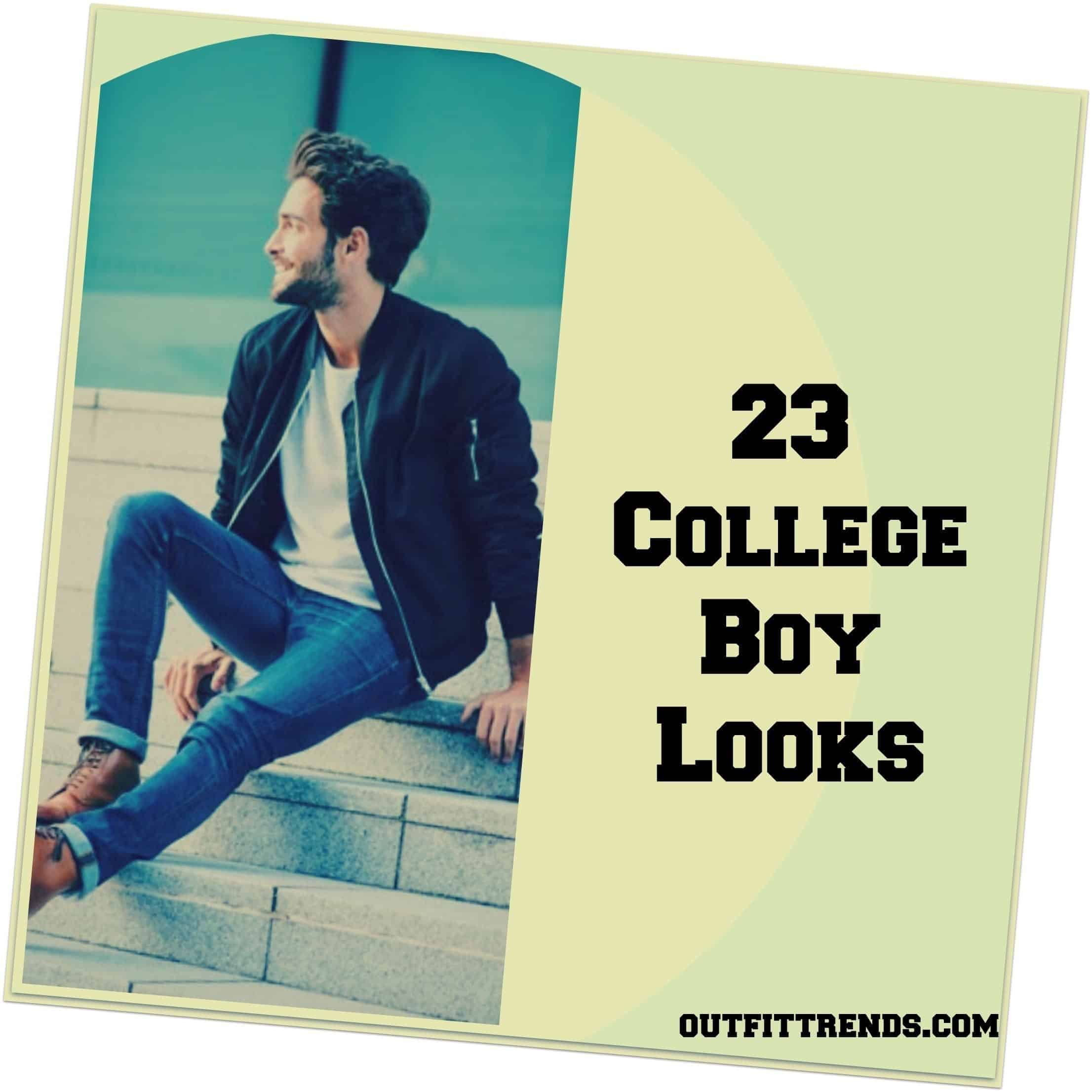 23 Cute First Day of College Outfits for Boys for Sharp Look
