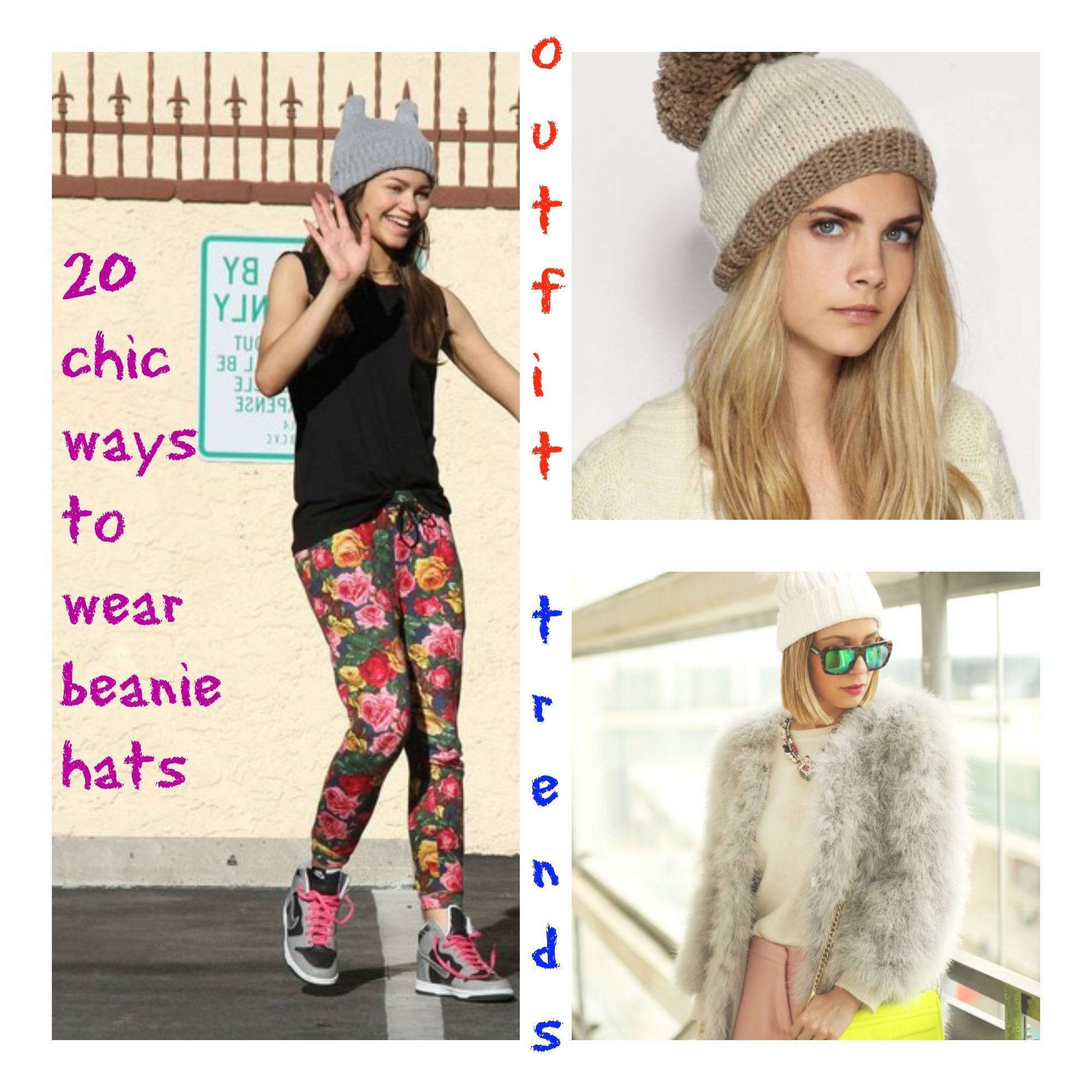 beanie hat outfit ideas