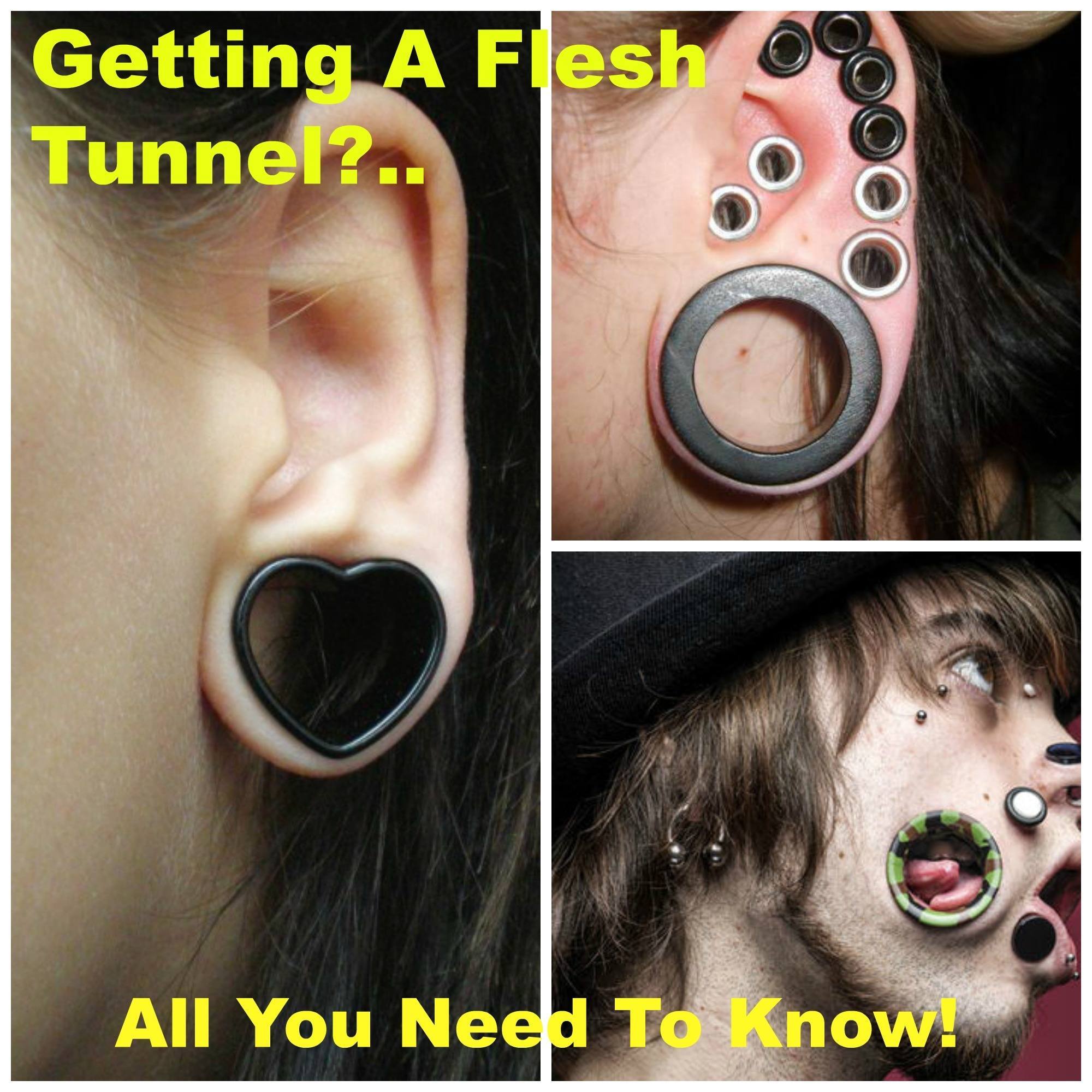 Getting A Flesh Tunnel – All You Need To Know