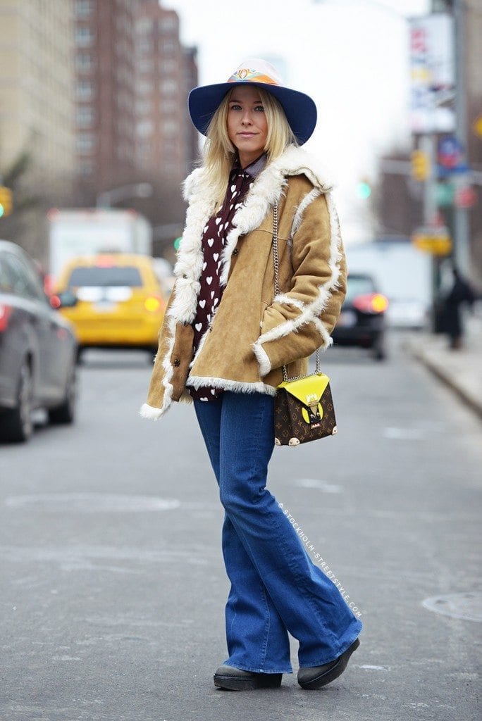 Outfits with Shearling Coats