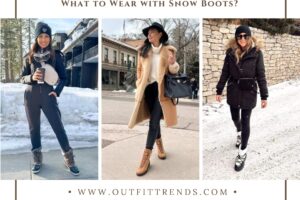 Outfits with Snow Boots-20 Ways to Wear Snow Shoes in Winter