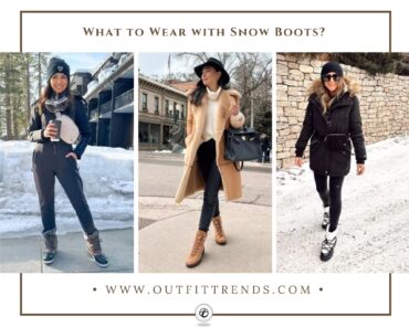 Outfits with Snow Boots-20 Ways to Wear Snow Shoes in Winter