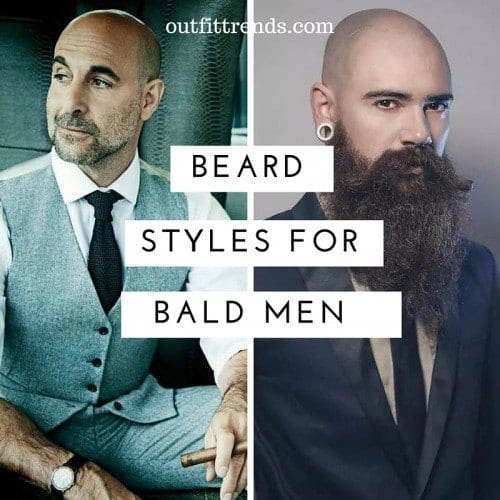 Beard Styles for Bald Guys-30 New Facial Hairstyles for Bald Men