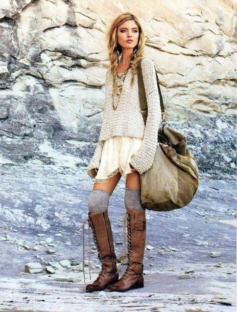boho prenup outfit