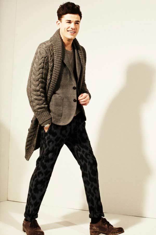 Cardigan Outfits for Guys-19 Ways to Wear Cardigans Stylishly