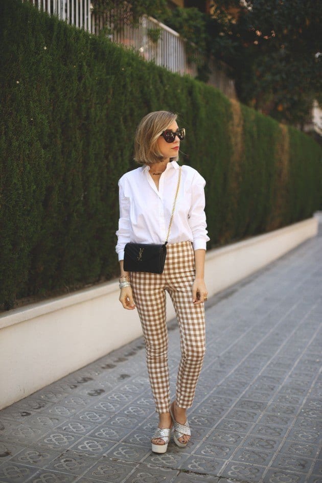 ladies gingham outfits (8)