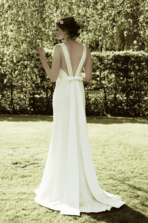 Wedding Dresses with Open Back - 30 Different Looks to Copy