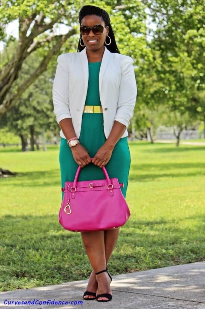 White long blazer outfit hotsell