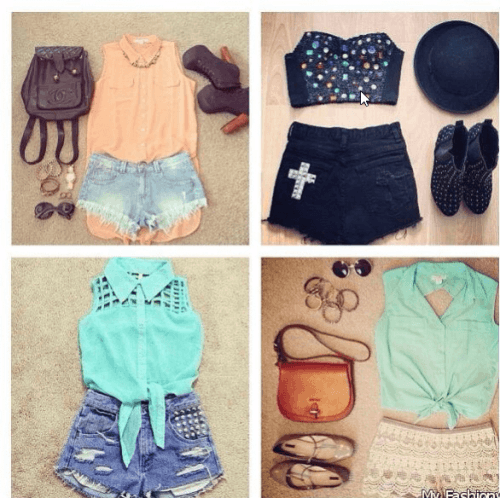 summer outfits for teenage girls