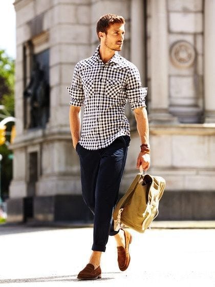 Men Outfits With Loafers- 30 Ideas How To Wear Loafers Shoes