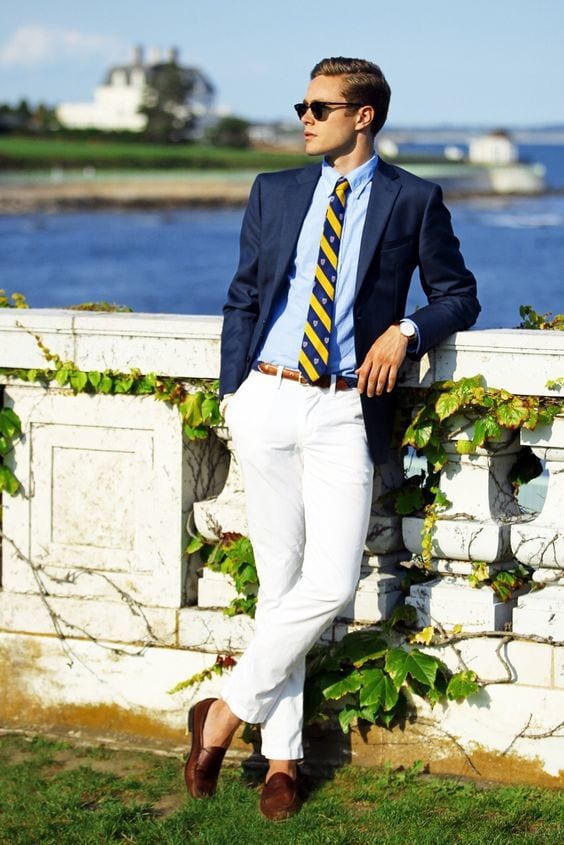 Men Outfits With Loafers- 30 Ideas How To Wear Loafers Shoes