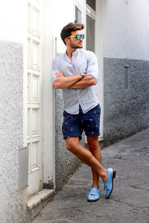 Men Outfits With Loafers- 30 Ideas How To Wear Loafers Shoes