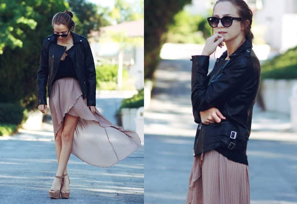Asymmetrical Skirt Outfits-24 Ideas to Wear Asymmetrical Skirts
