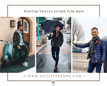 men winter traveling outfits