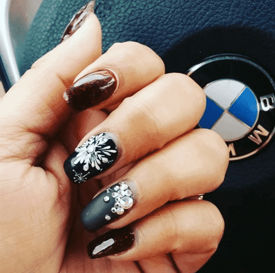 winter nail art ideas