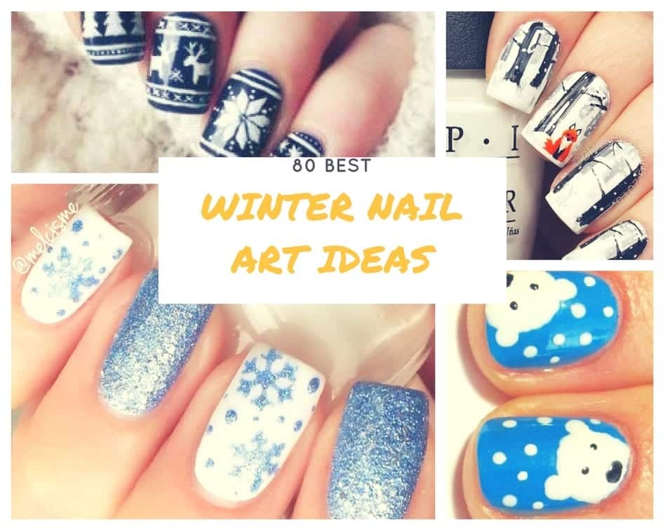 Easy Winter Wonderland Nail Art - wide 3