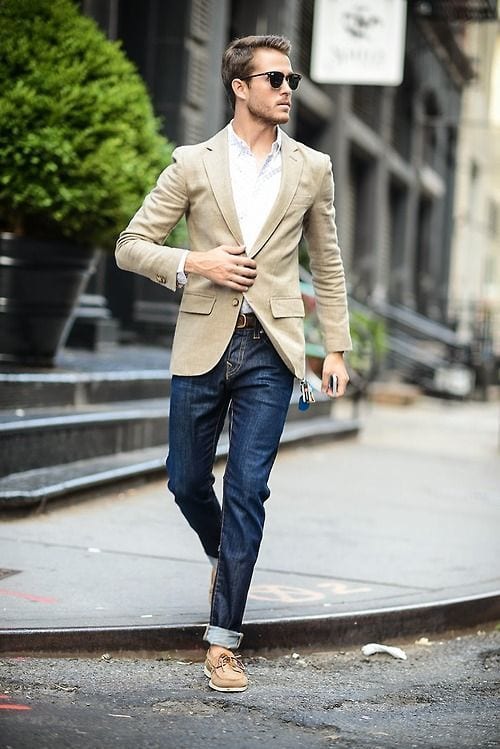 22 Mens Outfits With Sperry Shoes & Styling Tips