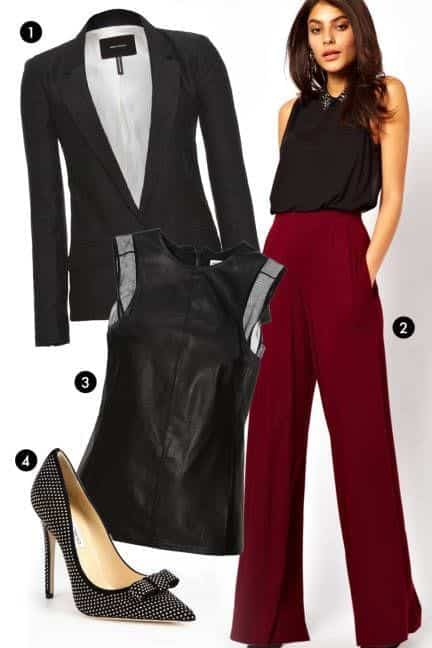 Stylish Outfits With Red Pants (8)