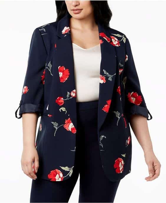 Blazer Outfits for Curvy Women (1)