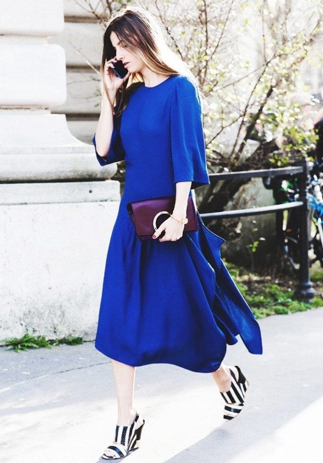 heeled mules with dress