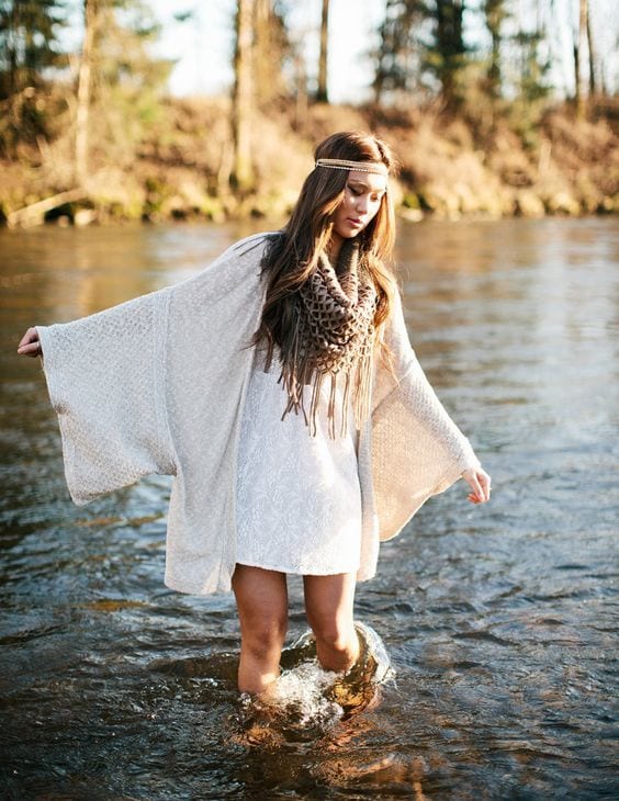 bohemian camping outfit