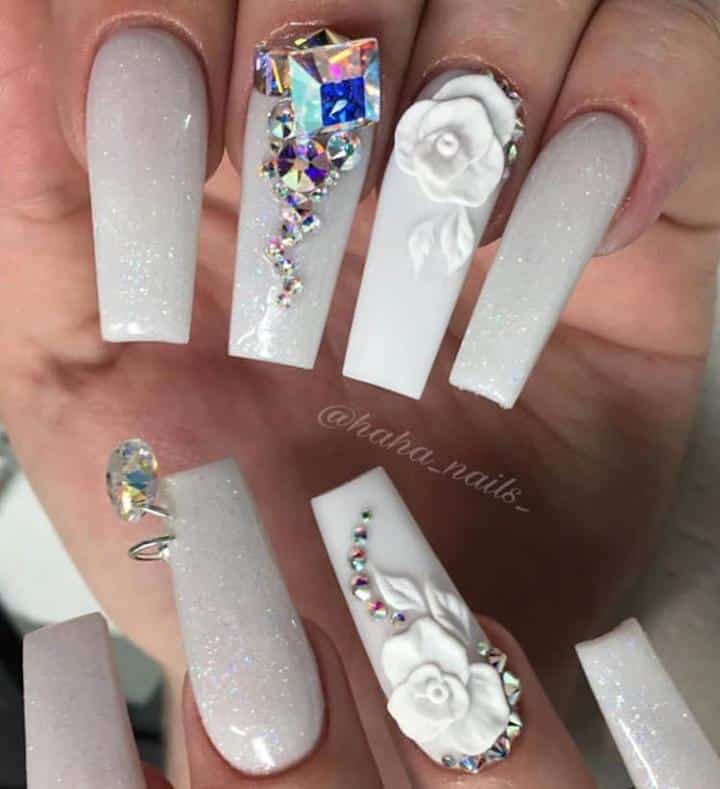 80 Best Coffin Shaped Nail Art Ideas You Must Try