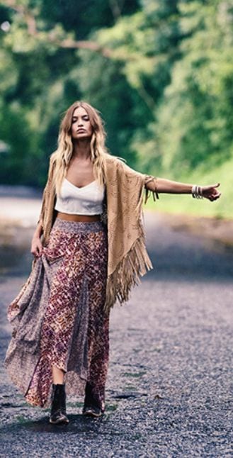 Gypsy Skirts Outfits (17)