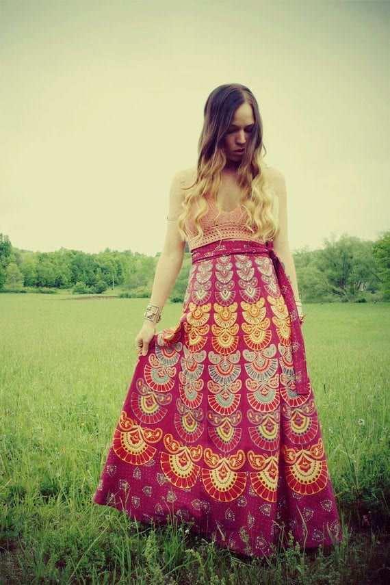 How to Wear Hippie Skirts ? 16 Outfit Ideas