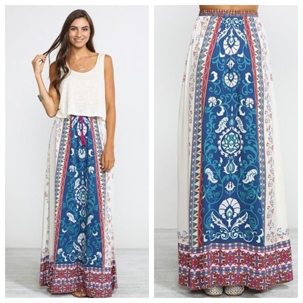 How to Wear Hippie Skirts ? 16 Outfit Ideas