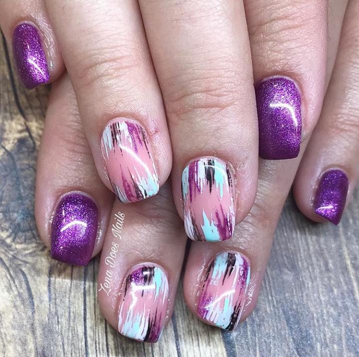 60 Cool Abstract Nail Art Ideas To Try This Year