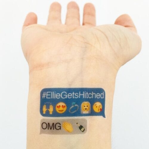 Cute Emoji Tattoo for Girls-10 Best Tattoo Designs These Days