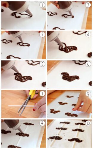 Mustache Cake Pops