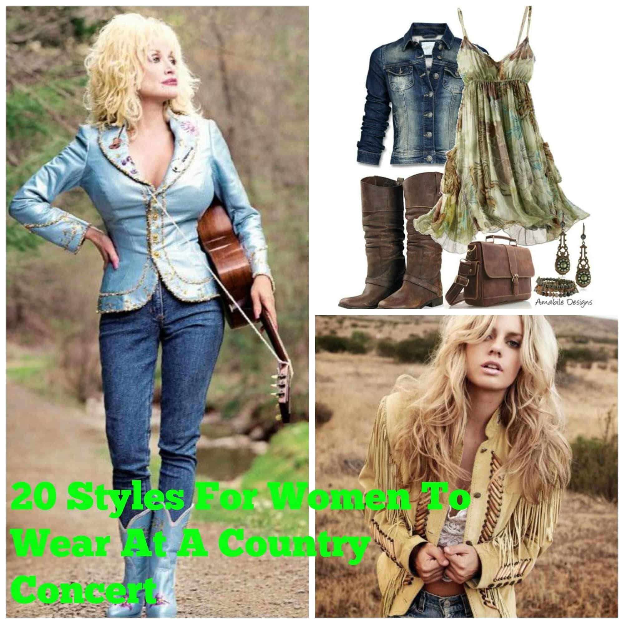 Country Concert Outfits For Women – 20 Styles To Try