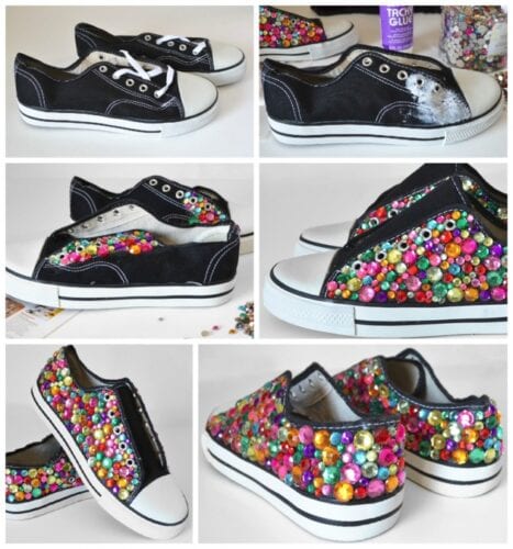 15 Easy DIY Sneakers Makeover Ideas with Tutorials