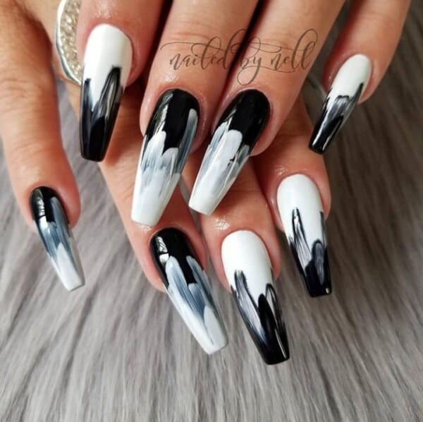 60 Cool Abstract Nail Art Ideas To Try This Year