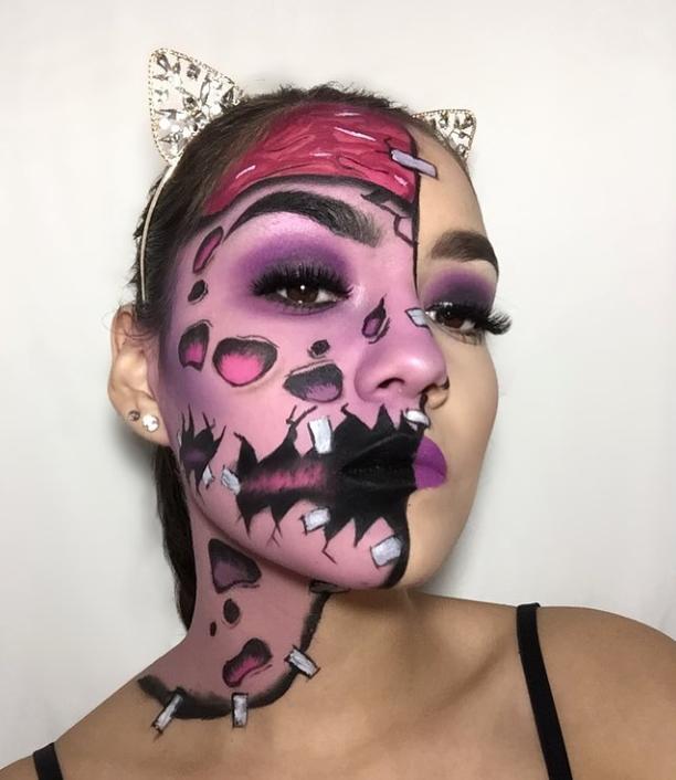 Get Inspired With These Cool Halloween Makeup Looks (1)