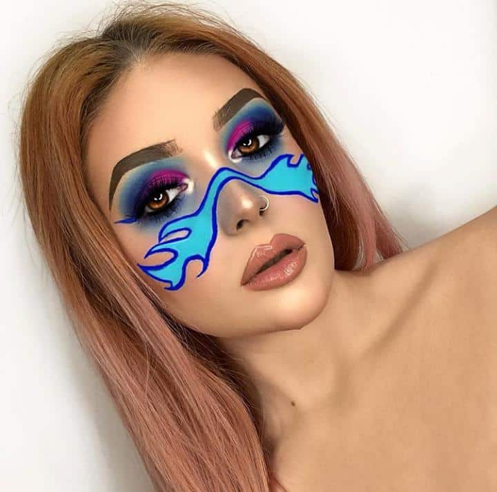 Get Inspired With These Cool Halloween Makeup Looks (9)