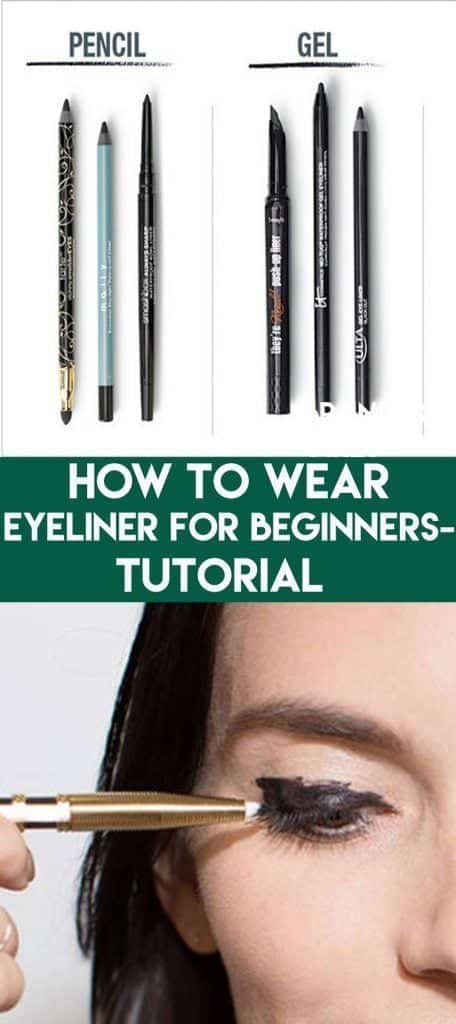 How to Wear Eyeliner for Beginners-Tutorial (Pics and Videos)#