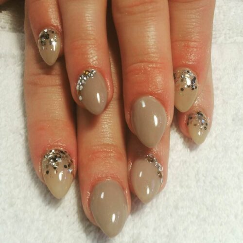 Short Pointy Nail Design