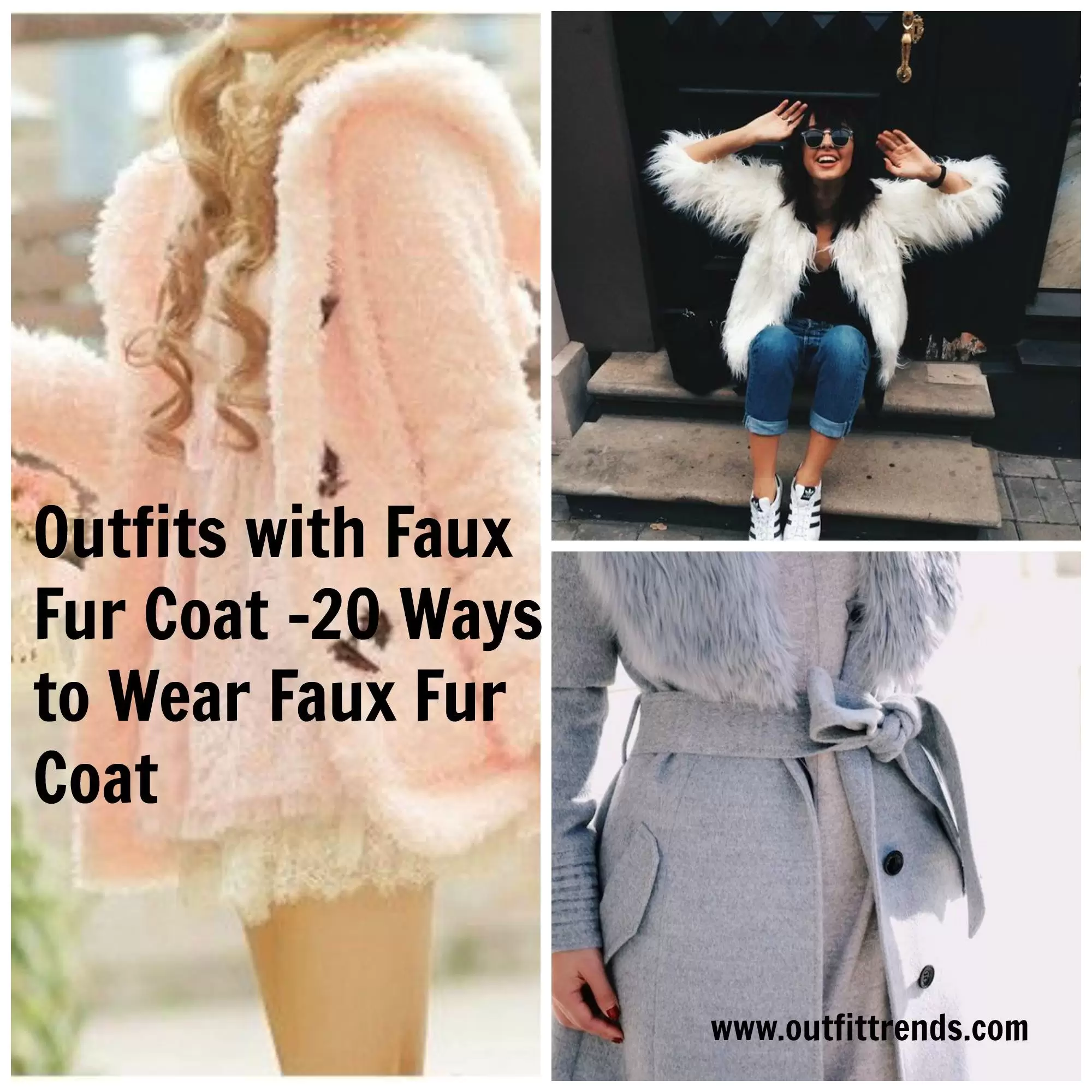 20 Faux Fur Coat Outfit Ideas & Styling Ideas