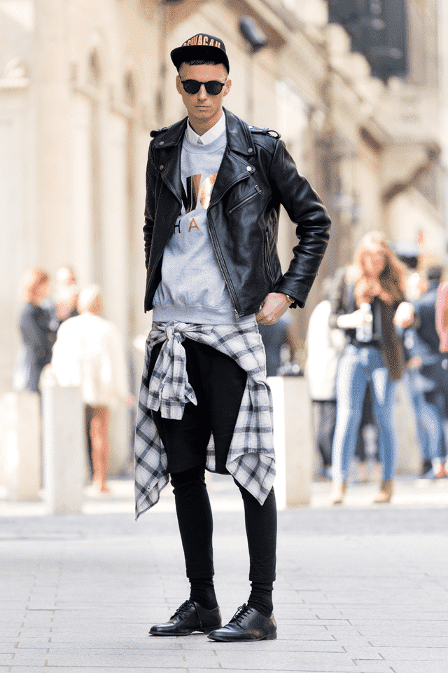 Leather Jacket Outfits for Men-18 Ways to Wear Leather Jackets