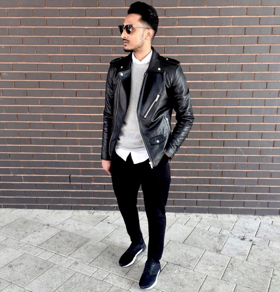 Ideas for Men to wear Leather Jackets (2)