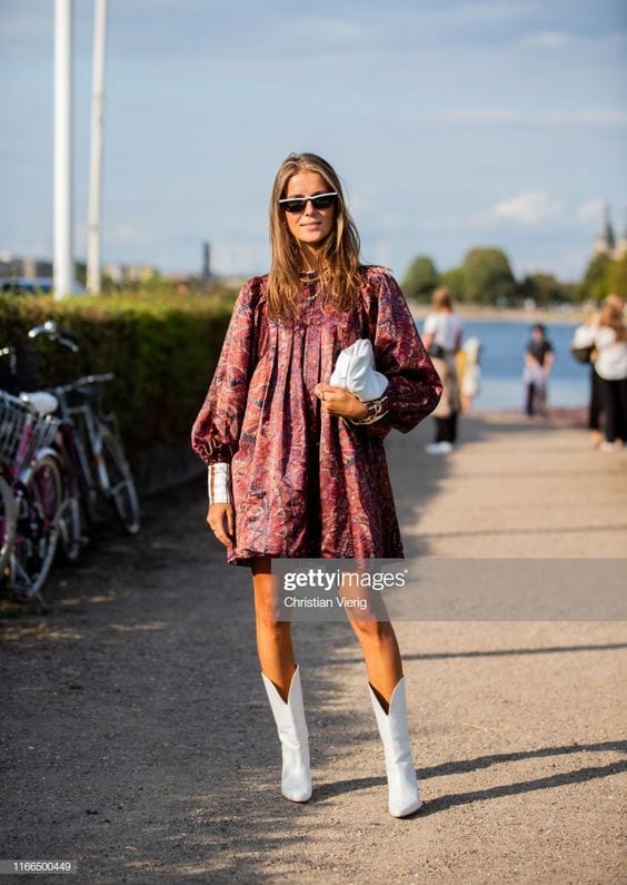 spring outfit with boots